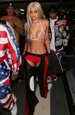 KYLIE JENNER as X-tina Party at Bootsy Bellows in Los Angeles 10/29/2016