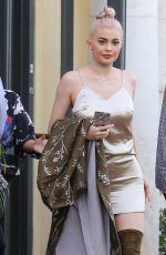 KYLIE JENNER Out for Lunch in Calabasas 10/07/2016