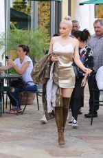 KYLIE JENNER Out for Lunch in Calabasas 10/07/2016