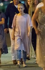KYLIE MINOGUE Out for Dinner in Gold Coast 10/19/2016