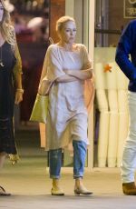 KYLIE MINOGUE Out for Dinner in Gold Coast 10/19/2016