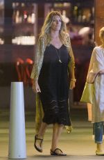 KYLIE MINOGUE Out for Dinner in Gold Coast 10/19/2016