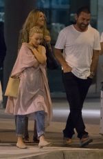 KYLIE MINOGUE Out for Dinner in Gold Coast 10/19/2016