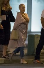 KYLIE MINOGUE Out for Dinner in Gold Coast 10/19/2016