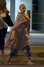 KYLIE MINOGUE Out for Dinner in Gold Coast 10/19/2016