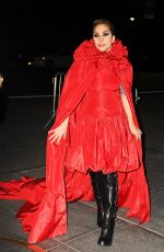 LADY GAGA Arrives at Her Apartment in New York 10/19/2016