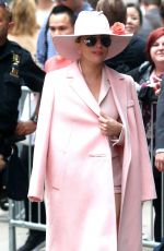 LADY GAGA at Good Morning America in New York 10/21/2016