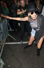LADY GAGA at The Bitter End in New York 10/20/2016