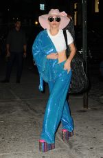 LADY GAGA in Jeans Out in New York 10/20/2016