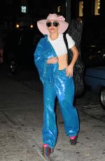 LADY GAGA in Jeans Out in New York 10/20/2016
