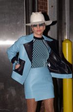 LADY GAGA Leaves a Recording Studio in New York 10/18/2016