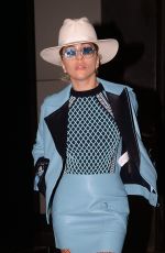 LADY GAGA Leaves a Recording Studio in New York 10/18/2016