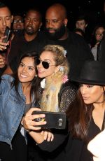 LADY GAGA Leaves Her Performance in Silver Lake 10/27/2016