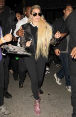 LADY GAGA Leaves Her Performance in Silver Lake 10/27/2016
