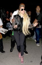 LADY GAGA Leaves Her Performance in Silver Lake 10/27/2016