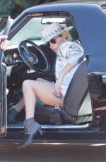 LADY GAGA Out in Westlake Village 10/01/2016
