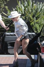 LADY GAGA Out in Westlake Village 10/01/2016