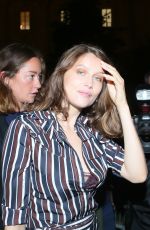 LAETITIA CASTA at Nina Ricci Fashion Show in Paris 10/01/2016