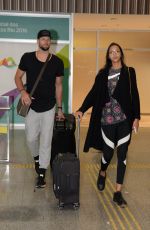 LAIS RIBEIRO at Rio De Janiero International Airport 10/10/2016
