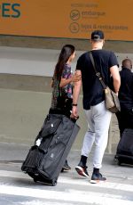 LAIS RIBEIRO at Rio De Janiero International Airport 10/10/2016
