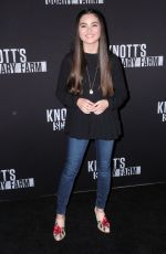 LANDRY BENDER at Knott’s Scary Farm Opening Night in Buena Patk 09/30/2016
