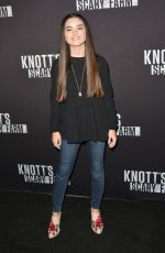 LANDRY BENDER at Knott’s Scary Farm Opening Night in Buena Patk 09/30/2016