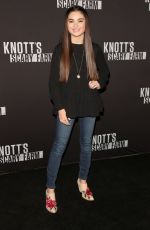 LANDRY BENDER at Knott’s Scary Farm Opening Night in Buena Patk 09/30/2016