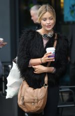 LAURA WHITMORE Out in London 10/08/2016