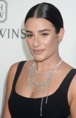 LEA MICHELE at 2016 amfar Inspiration Gala at Milk Studios in Los Angeles 10/27/2016