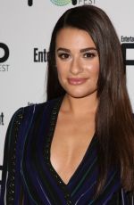 LEA MICHELE at Entertainment Weekly Popfest in Los Angeles 10/29/2016