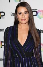 LEA MICHELE at Entertainment Weekly Popfest in Los Angeles 10/29/2016