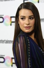 LEA MICHELE at Entertainment Weekly Popfest in Los Angeles 10/29/2016