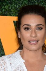LEA MICHELE at Veuve Clicquot Polo Classic in Los Angeles 10/15/2016