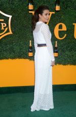 LEA MICHELE at Veuve Clicquot Polo Classic in Los Angeles 10/15/2016