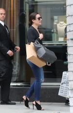 LEA MICHELE Out Shopping in Beverly Hills 10/27/2016