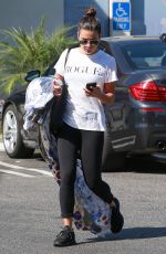 LEA MICHELE Out Shopping in West Hollywood 09/29/2016
