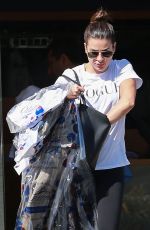 LEA MICHELE Out Shopping in West Hollywood 09/29/2016