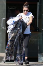 LEA MICHELE Out Shopping in West Hollywood 09/29/2016
