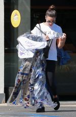 LEA MICHELE Out Shopping in West Hollywood 09/29/2016