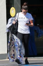 LEA MICHELE Out Shopping in West Hollywood 09/29/2016
