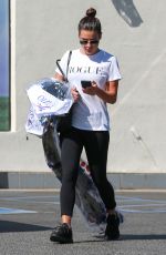 LEA MICHELE Out Shopping in West Hollywood 09/29/2016