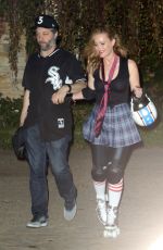 LESLIE MANN at Kate Hudson’s Halloween Bash in Pacific Palisades 10/28/2016