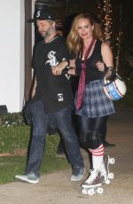 LESLIE MANN at Kate Hudson’s Halloween Bash in Pacific Palisades 10/28/2016