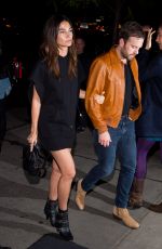 LILY ALDRIDGE at a Private Kings of Leon Concert After-party at Bowery Hotel in New York 10/12/2016