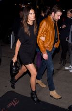 LILY ALDRIDGE at a Private Kings of Leon Concert After-party at Bowery Hotel in New York 10/12/2016
