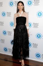 LILY ALDRIDGE at World of Children Awards Ceremony in New York 10/27/2016