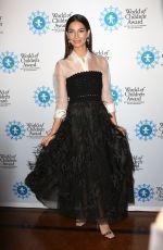 LILY ALDRIDGE at World of Children Awards Ceremony in New York 10/27/2016