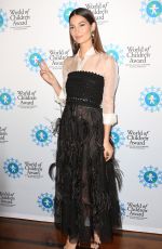 LILY ALDRIDGE at World of Children Awards Ceremony in New York 10/27/2016