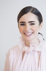 LILY COLLINS at "Rules Don