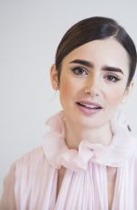 LILY COLLINS at "Rules Don